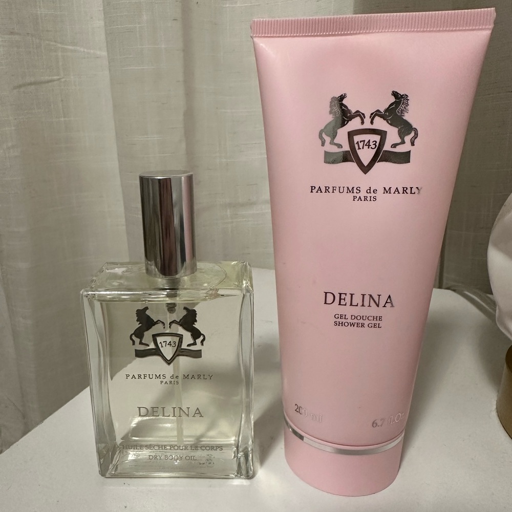 Delina Parfums De Marly Body Oil And Shower Gel